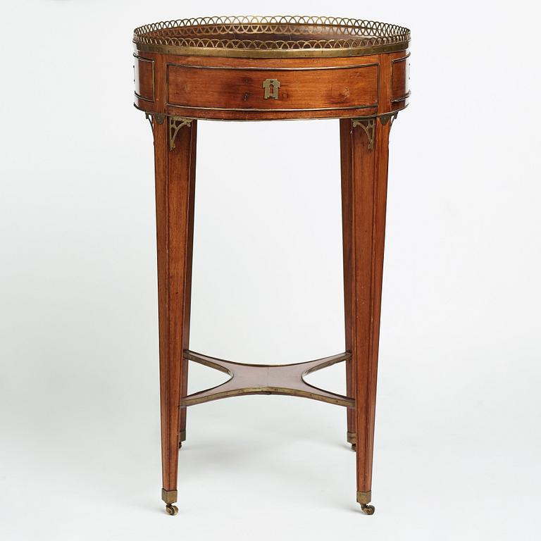 A late Gustavian table, late 18th century.