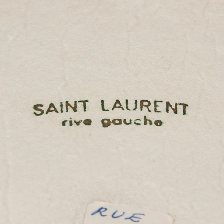 SKÄRP, Yves Saint Laurent.