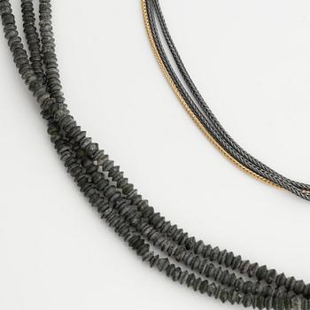 Ole Lynggaard, 5 necklaces.