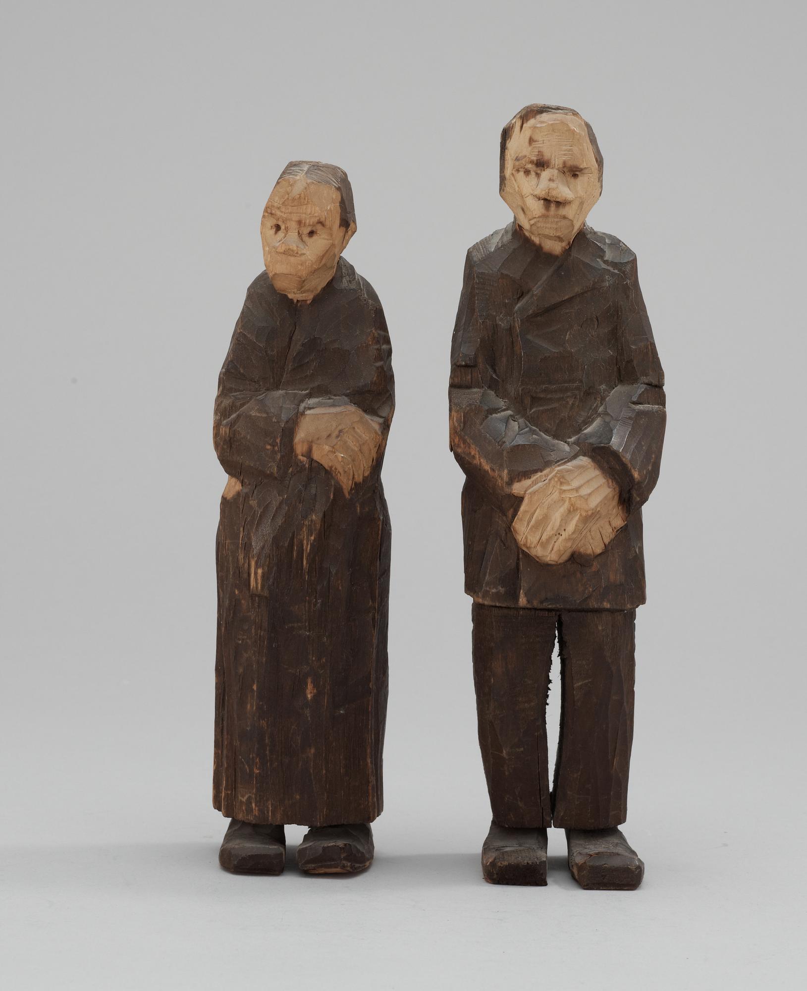 Axel Petersson Döderhultarn, Couple from the wedding group.