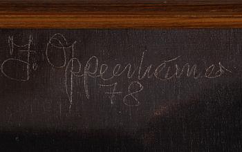 JOHNNY OPPENHEIMER, olja på duk, signerad och daterad -78.