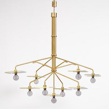 Hans-Agne Jakobsson, an imposing chandelier model C 2504, Hans-Agne Jakobsson AB, Markaryd, 1970s–80s.