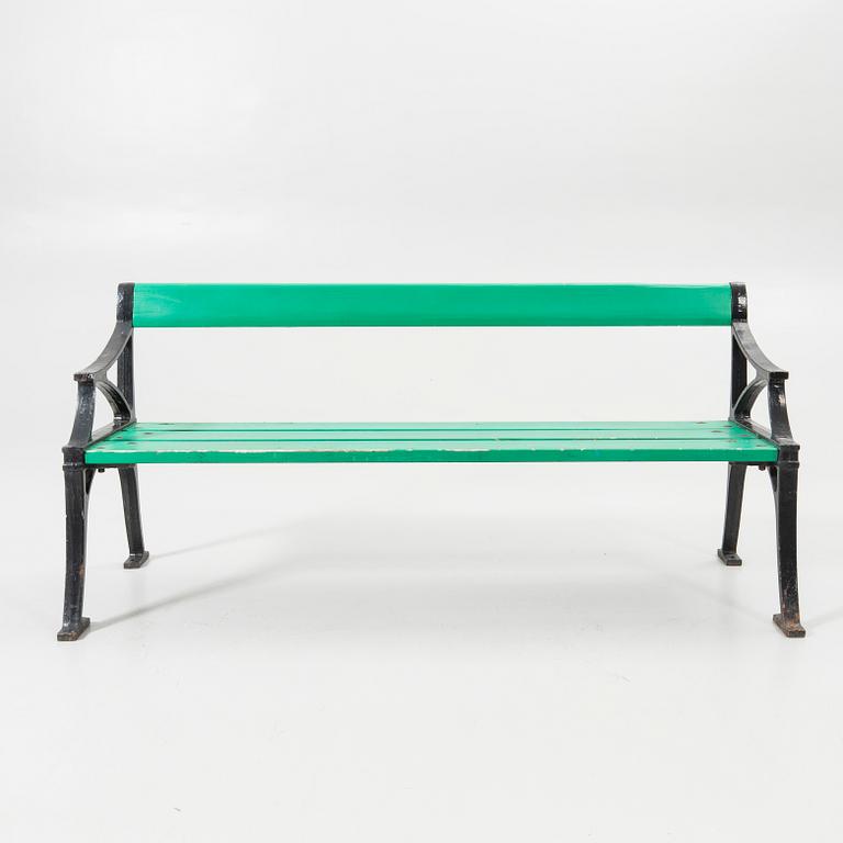 Garden bench, "Tessin", Tierp, Nola Stockholm, 20th century.