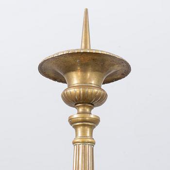 4 CANDELABRAS, barock-style, 20th century.