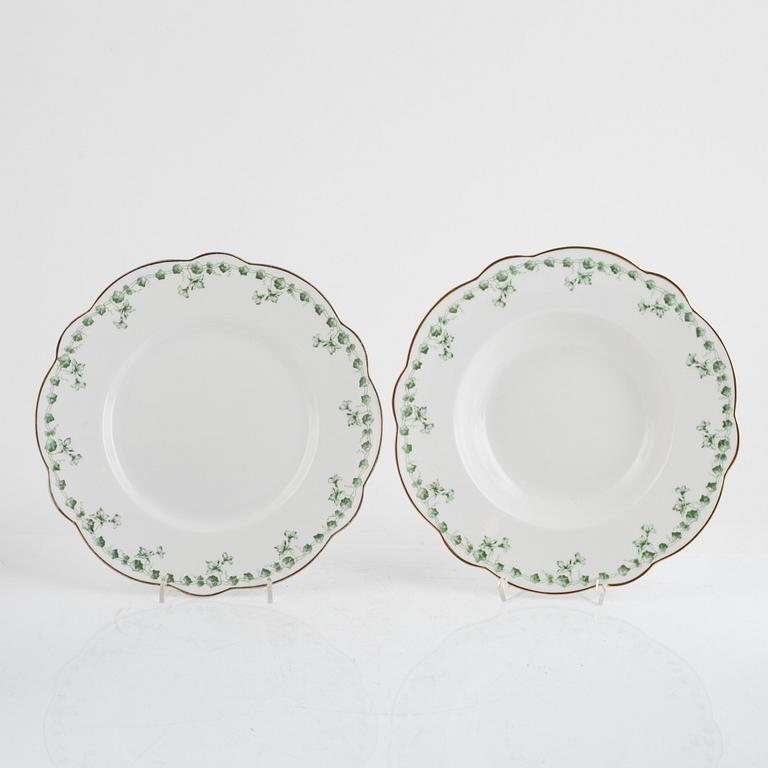 A 34-piece porcelain dinner service, Rörstrand, Sweden.