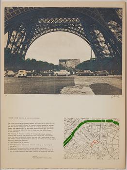 Christo Vladimirov Javacheff, "Packed Building, Project for the École Militaire, Paris".