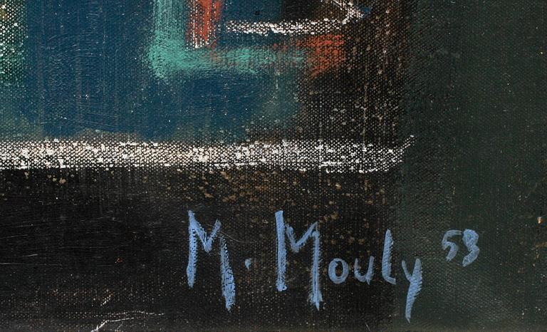MARCEL MOULY. Olja på duk, sign o dat 1959.