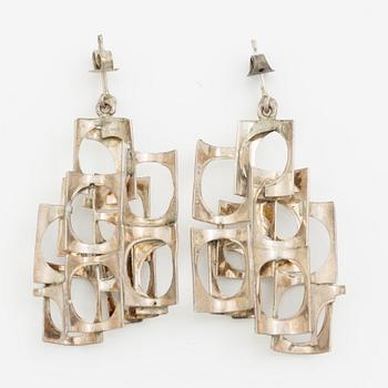 Rey Urban, örhängen, ett par, silver.