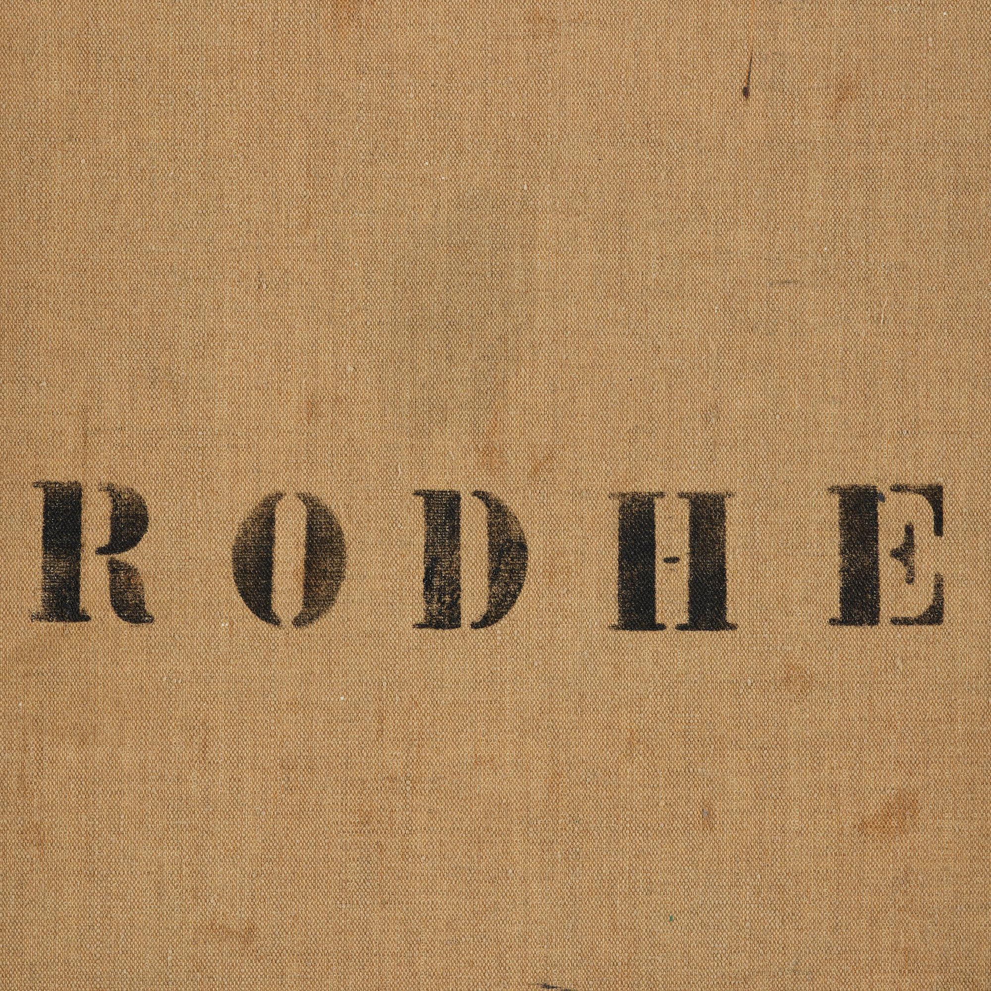 Lennart Rodhe, "Ytan Rämnar - Skred".