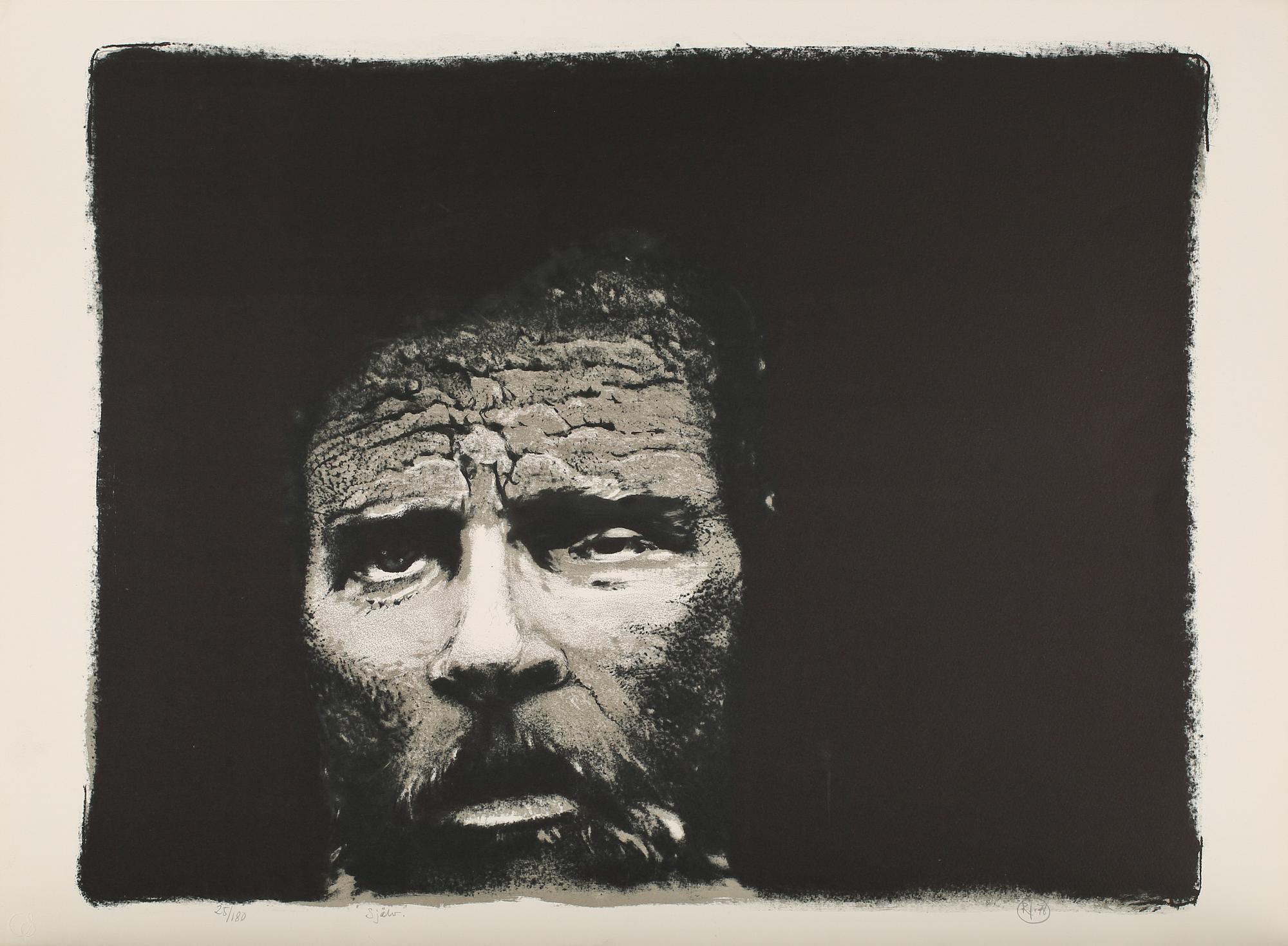 ROJ FRIBERG, färglitografi, monogramsignerad, daterad -78 och numrerad 25/180.