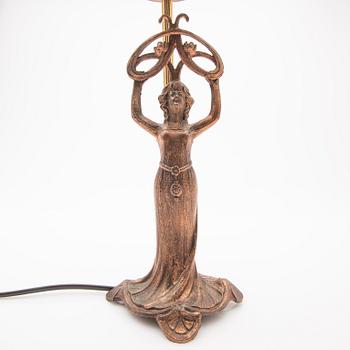 Table lamp, Art Nouveau style, 20th century.