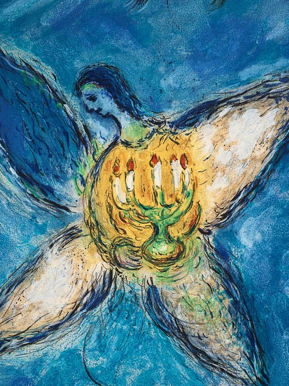 Marc Chagall Efter, "L'ange au chandelier".