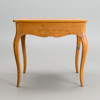 A 18th century table.