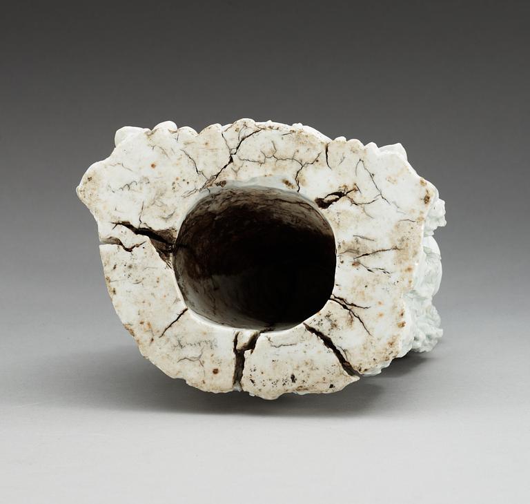 A blanc de chine figure of Guanyin, Ming dynasty.