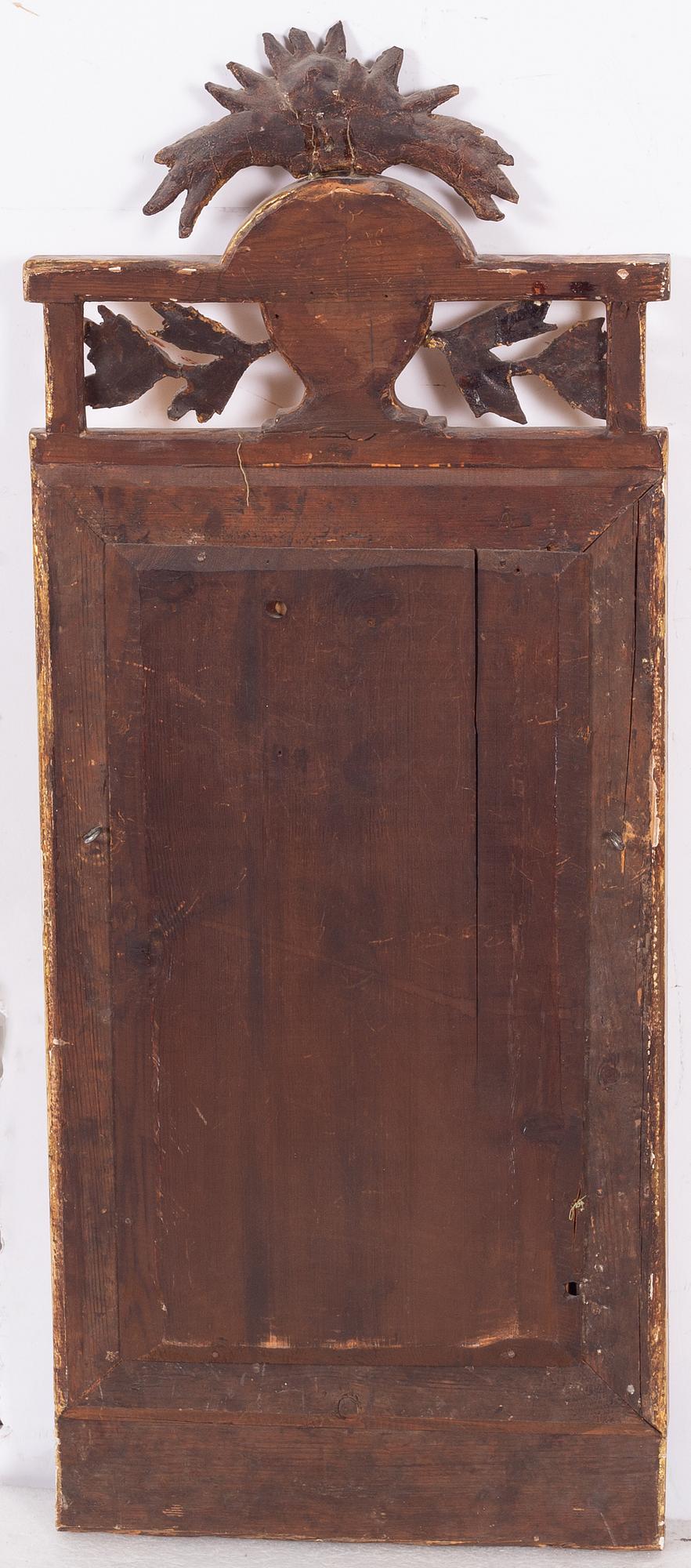 Mirror, Gustavian style, 19th century.