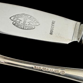 BESTICK, 12 st, silver,"Vasa", GAB, Stockholm, 1900-tal, vikt 450 g .