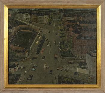 Gösta Gustavson, oil on canvas, signed and dated 1973.