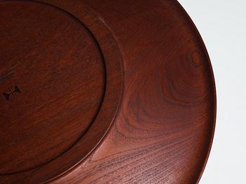 Hans J. Wegner, a teak fruit table "JH586", by cabinetmaker Johannes Hansen, Denmark 1950's-60's.