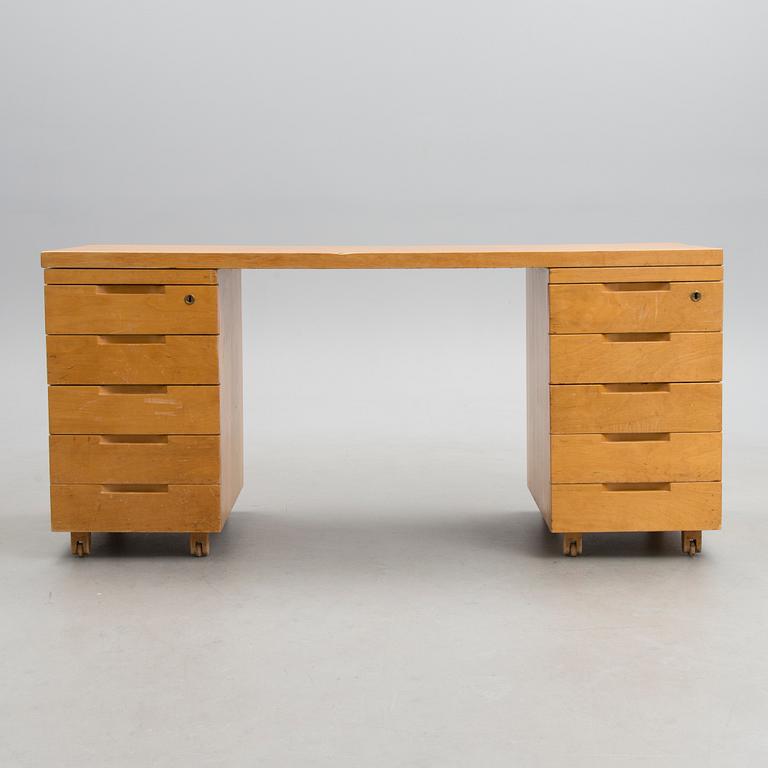 ALVAR AALTO, skrivbord, Artek, 1900-talets mitt.