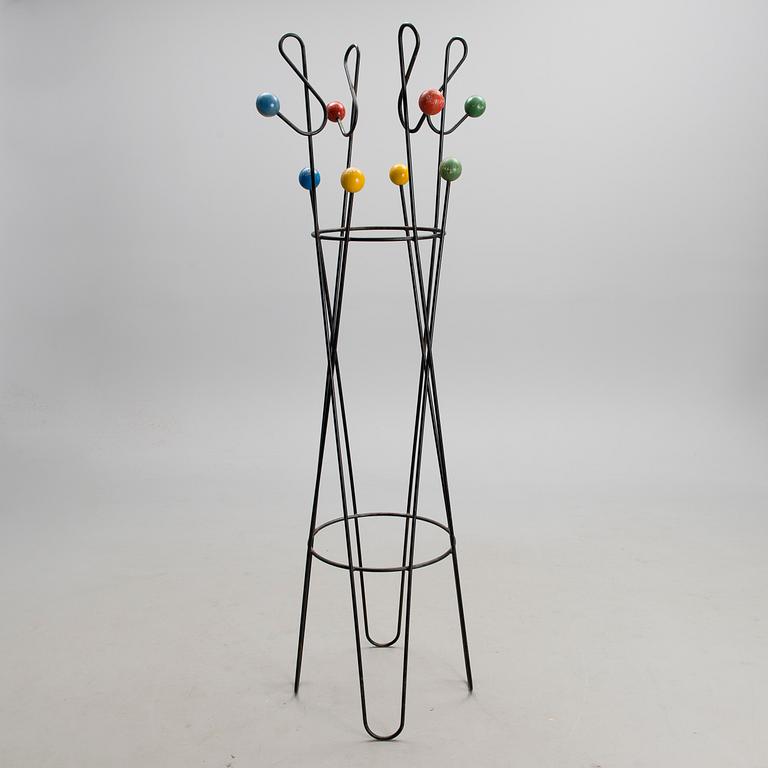 COAT RACK, "Perroquet", Roger Feraud, mid-20th century.
