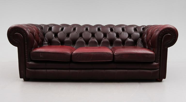 SOFFA, Chesterfieldmodell, 1900-talets andra hälft.