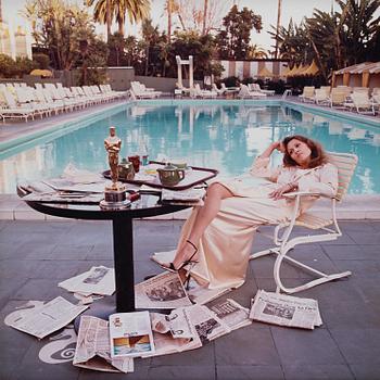 158. Terry O'Neill, "Faye Dunaway, Hollywood, 1977".