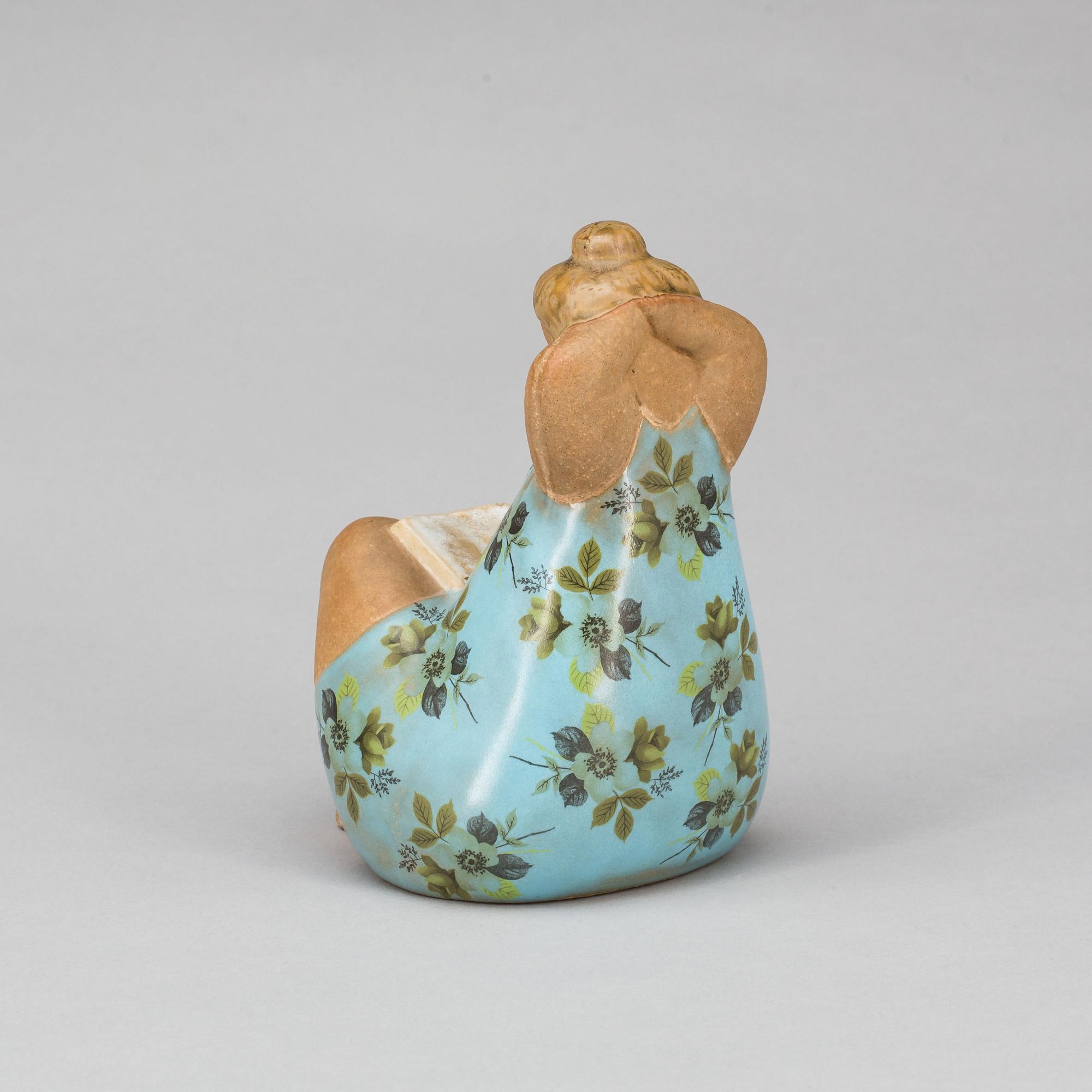 FIGURIN, stengods, Lisa Larson, Gustavsberg.