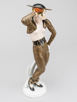 SCHWARTZKOPFF, a porcelain signed fuigurine for Rosenthal first half of the 20th century.