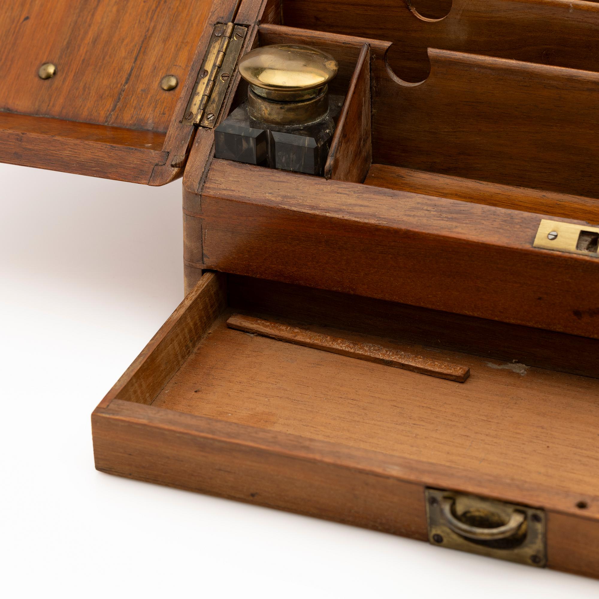 Writing box, 18th/19th century.