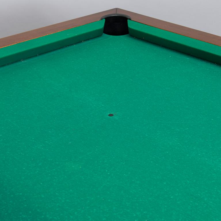 Billiard table/dining table, late 20th century.