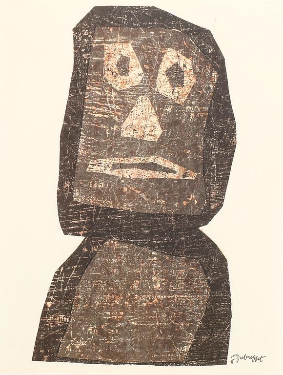 Jean Dubuffet, "The Warrior" 1958.