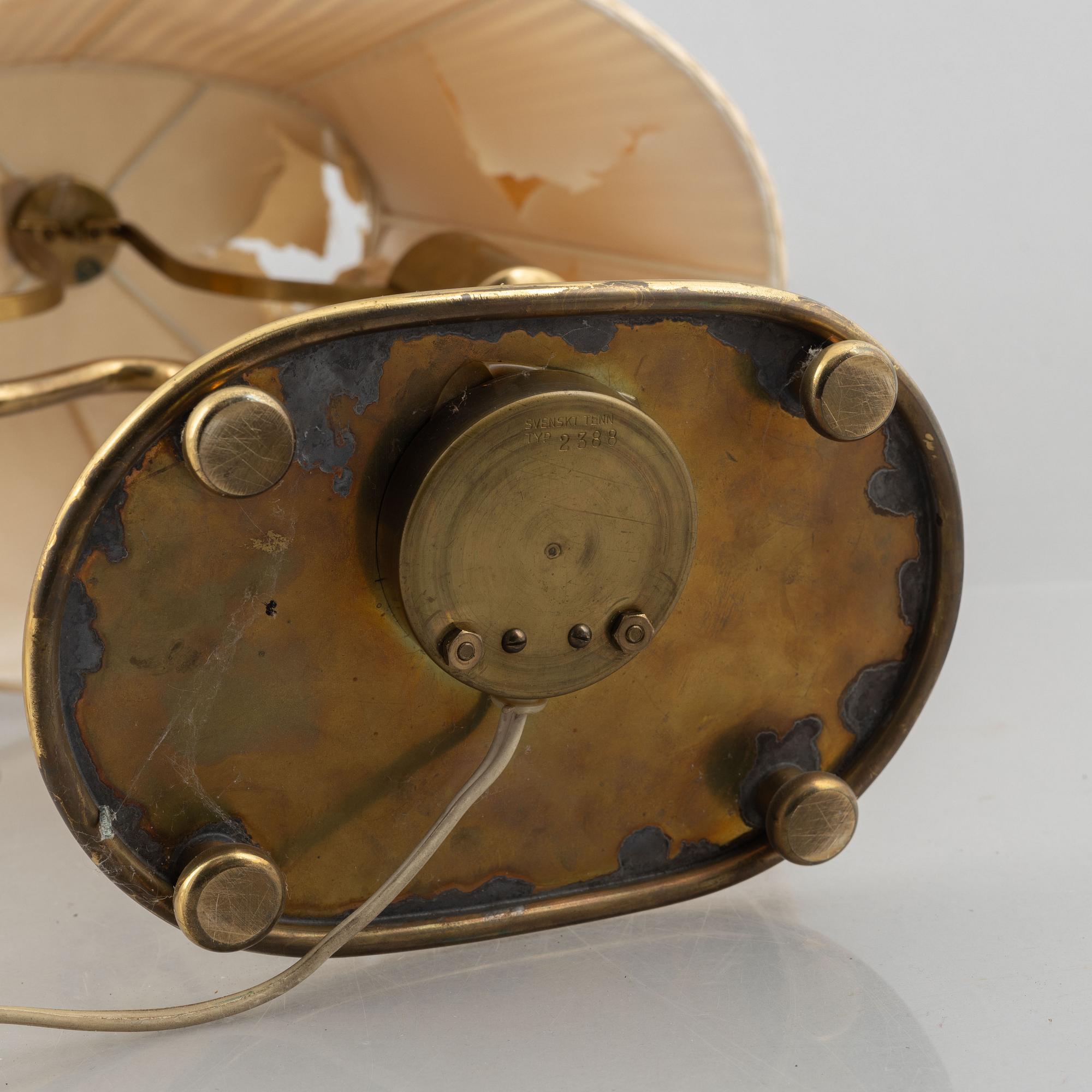 Josef Frank, a model 2388 table lamp, Firma Svenskt Tenn, Sweden.