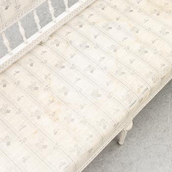 Soffa, Gustaviansk, 1700-talets slut.