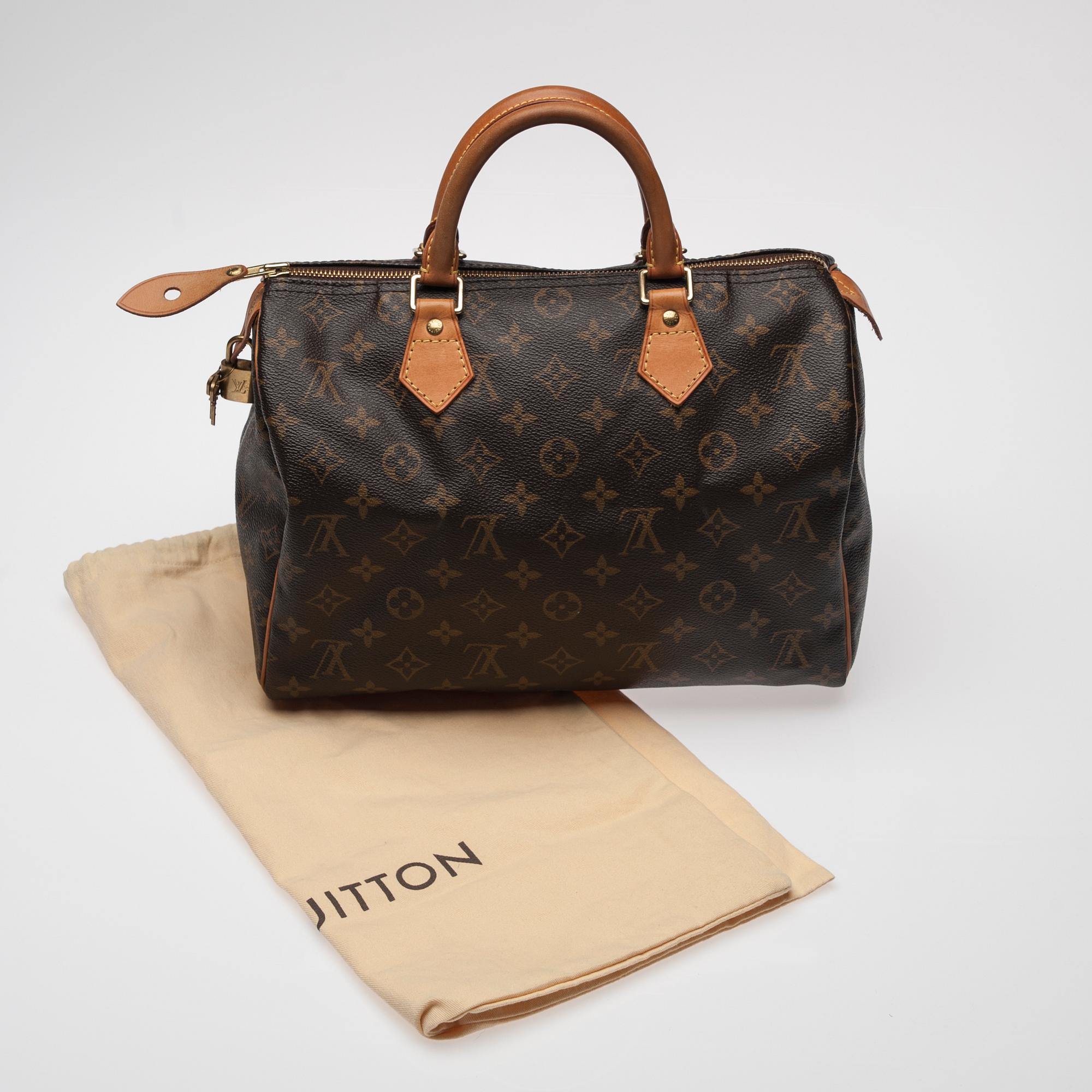 VÄSKA, "Speedy", Louis Vuitton.