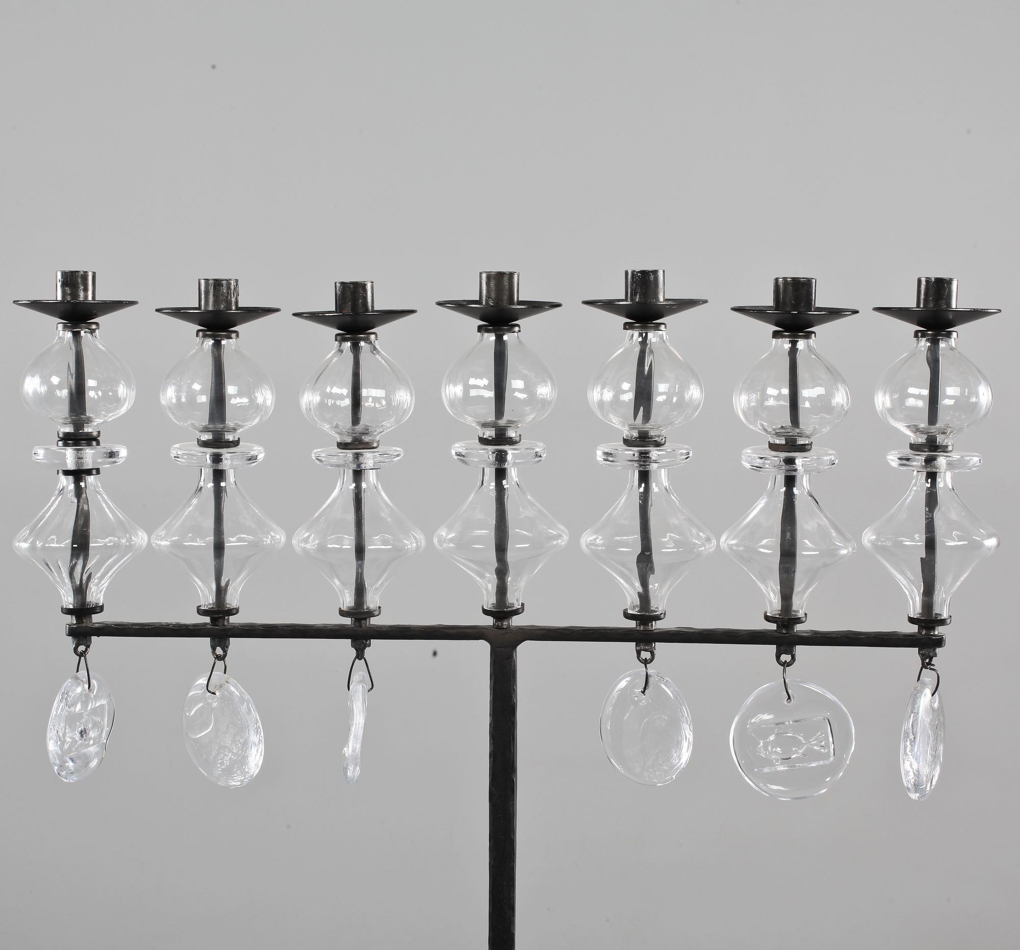 GOLVKANDELABER, Erik Höglund, Boda, 1900-talets andra hälft.