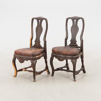 Chairs 1 pair, Rococo mid-18th century.