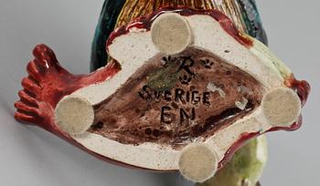 FIGURIN, stengods, Gunnar Nylund, Rörstrand.