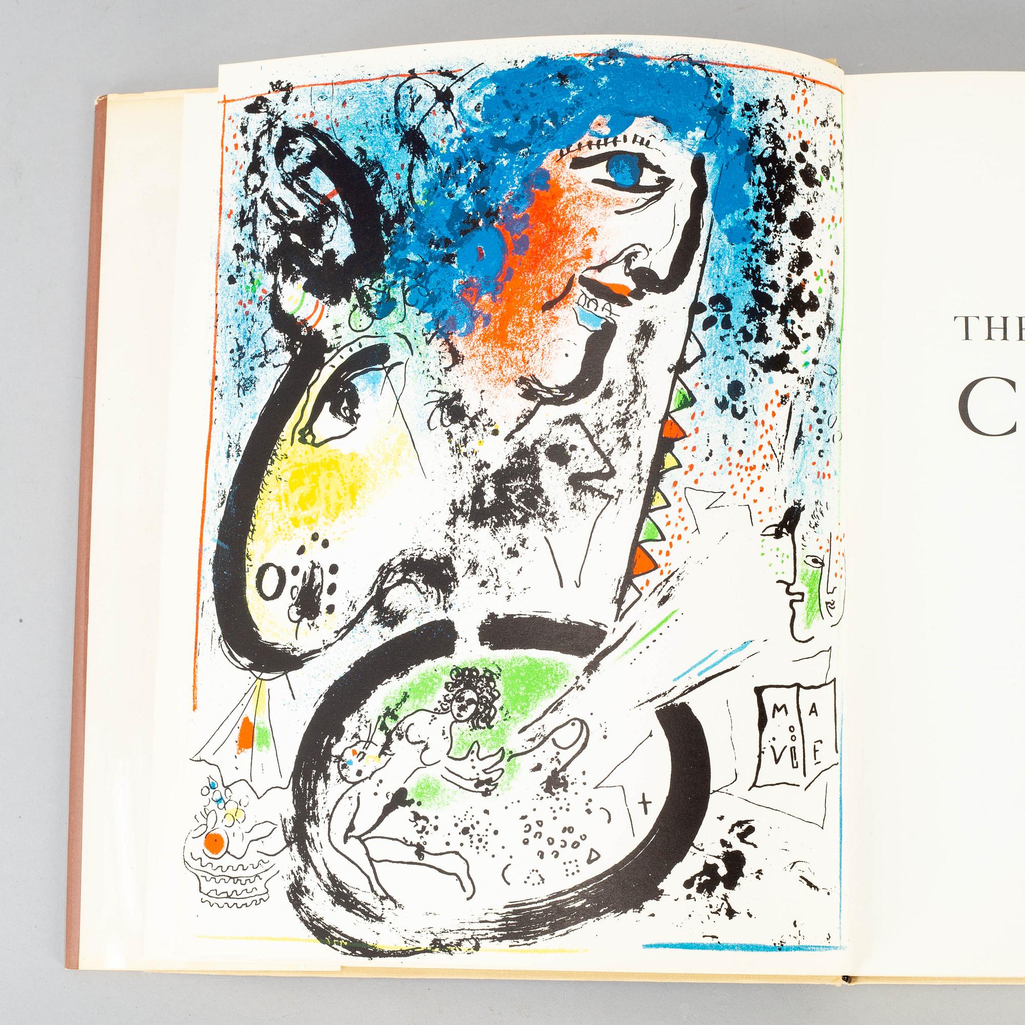 BOK, "The Litographs of Chagall", André Sauret, Monte Carlo, 1960.