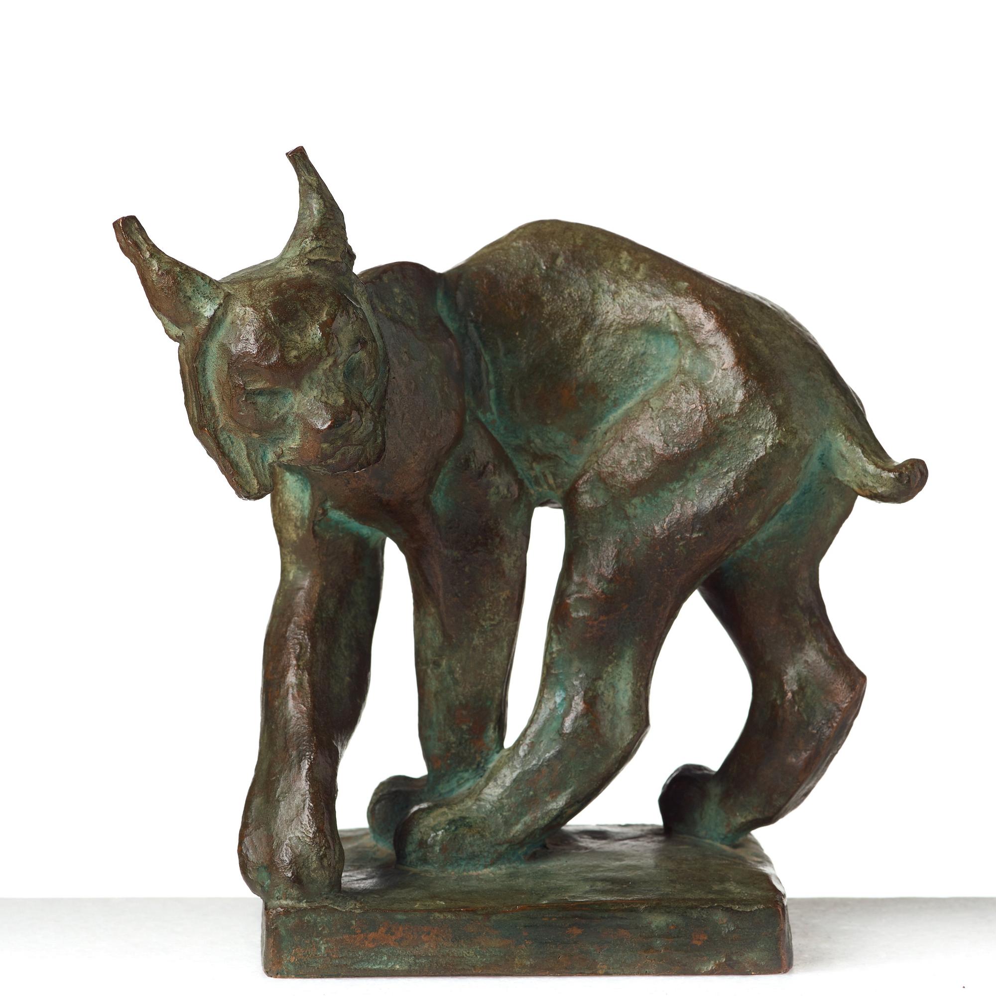 Jussi Mäntynen, "Lon vädrar fara" (=The Lynx vent danger).