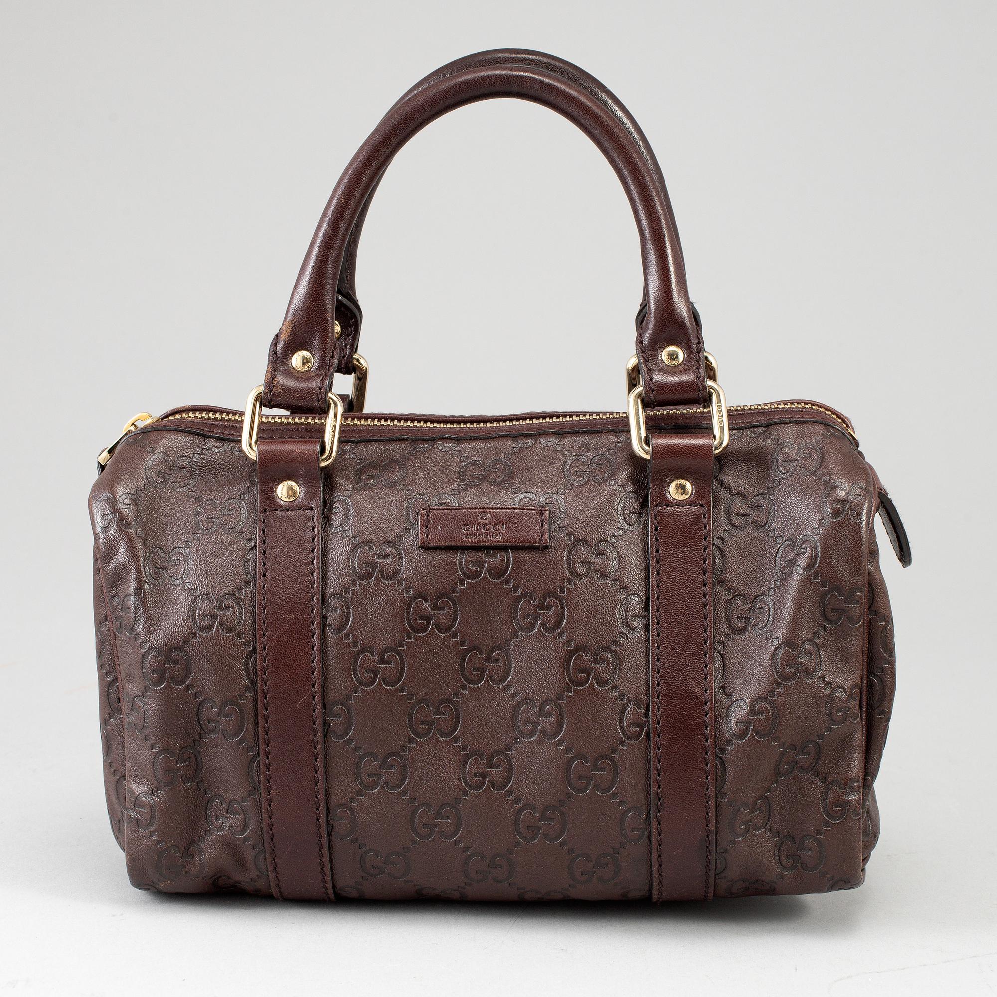 GUCCI Guccissima Leather Joy Boston Bag. Bukowskis
