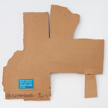 Robert Rauschenberg, Cardbird VI from: "Cardbird series".