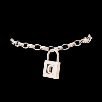 Tiffany & Co berlock silver medföljande armband.