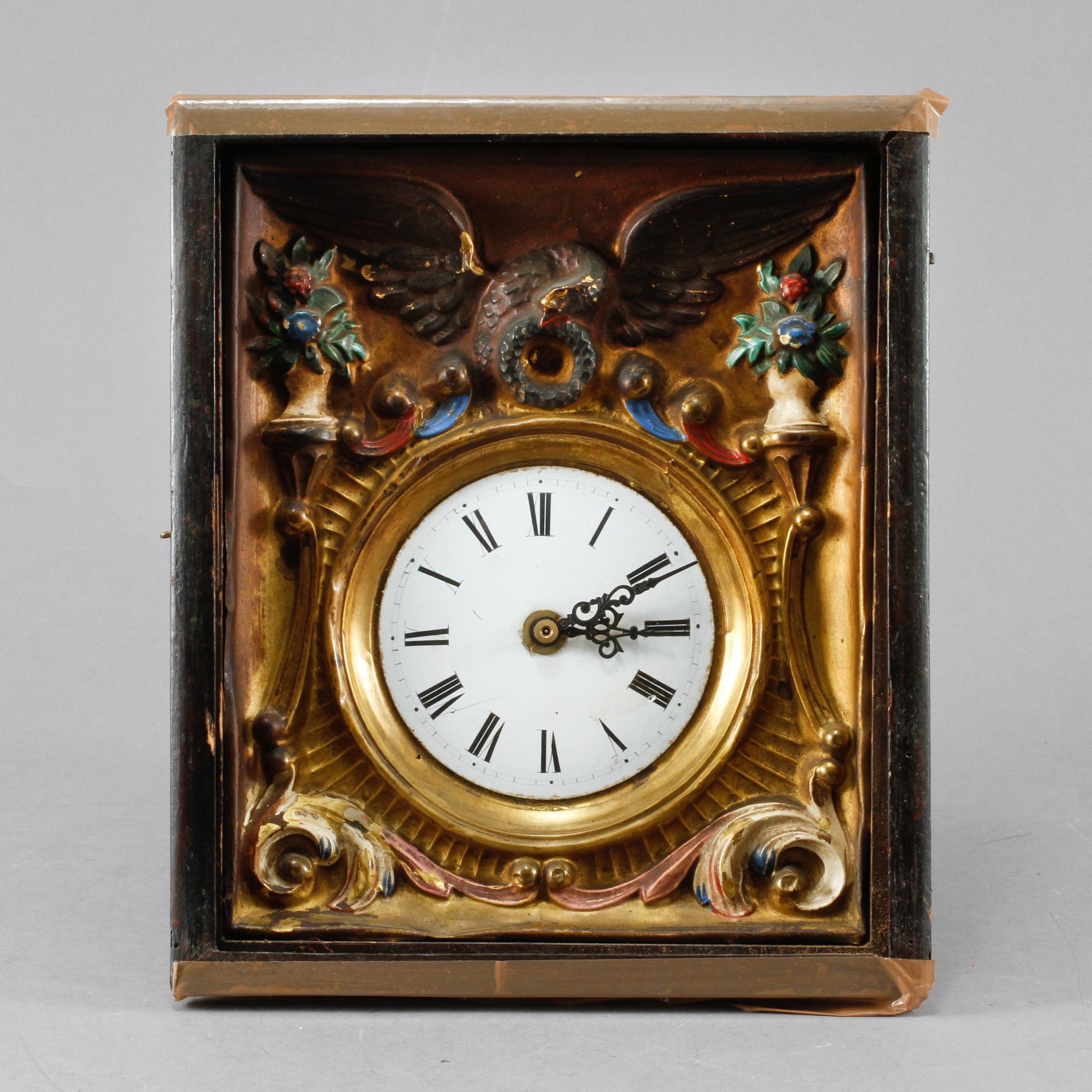 VÄGGUR, s k Schwartzwaldur, sent 1800-tal.