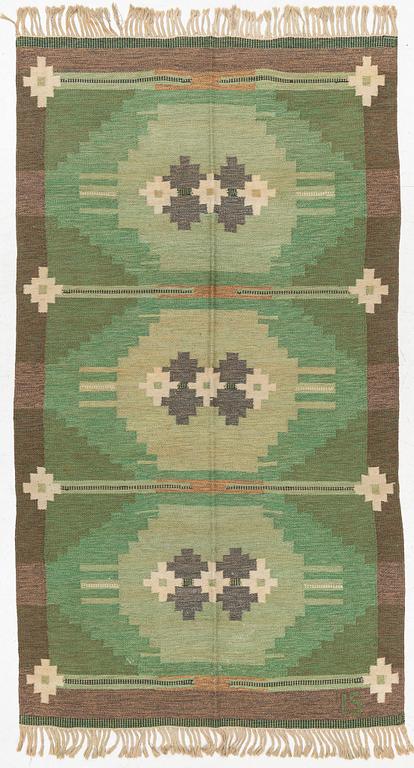 Ingegerd Silow, rölakan, signed IS, approx. 275 x 155.