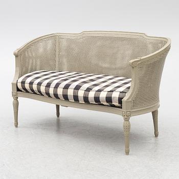 Salongsmöbel, 6 delar, gustaviansk stil, 1900-tal.