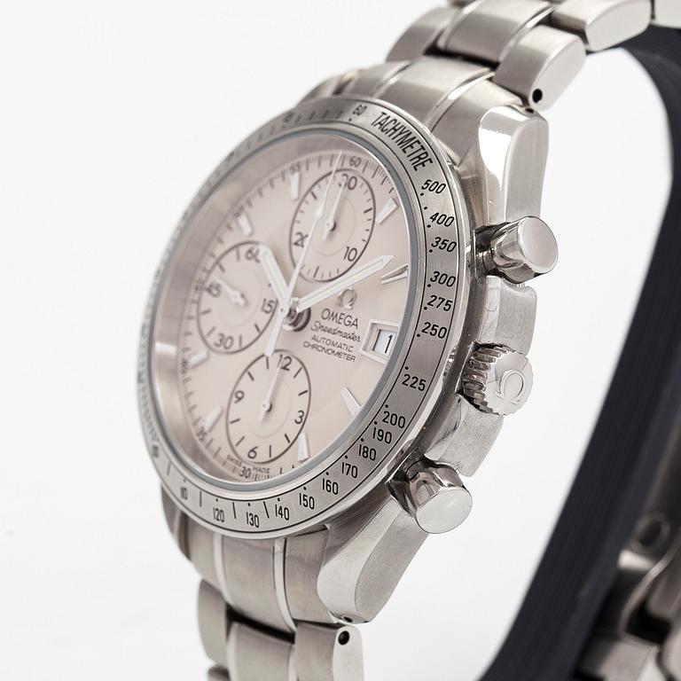 Omega, Speedmaster, Date, chronograph, wristwatch, 40 mm.