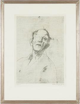 Olle Skagerfors, Självporträtt.