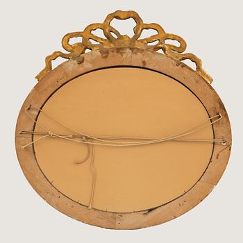 Mirror, Gustavian style, mid-20th century.