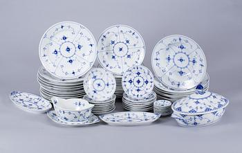 SERVIS, ca  97 delar, den Kongelige Porcelainsfabrik.
