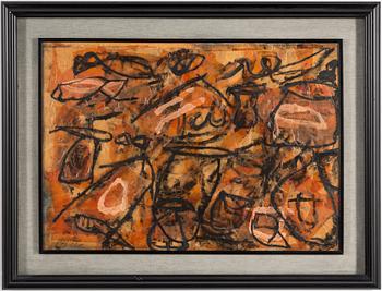 ARAMIS NEY, blandteknik, 2 stycken, signerade.